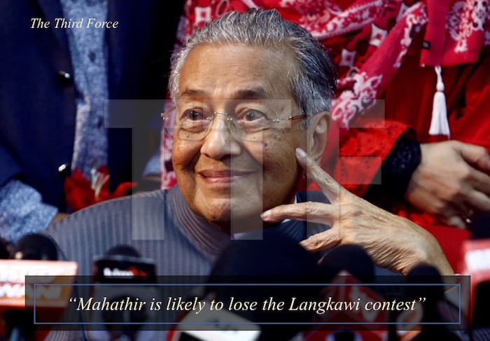 Mahathir is unlikely to win the Langkawi contest – The Third Force