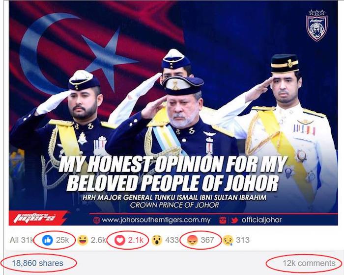 TMJ’s opinion will affect Pakatan badly – The Third Force